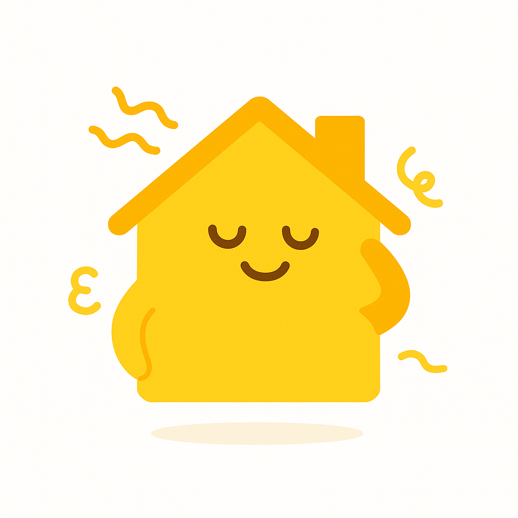 Illustration of a warm and cosy home representing free insulation grants available under UK government energy efficiency schemes.