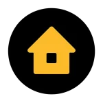 "Yellow house icon representing the ECO4 Scheme for UK homeowners to access free or subsidized home insulation and energy efficiency upgrades.